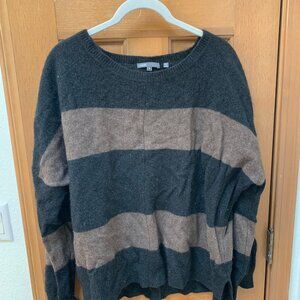 Vince Pullover Striped Sweater